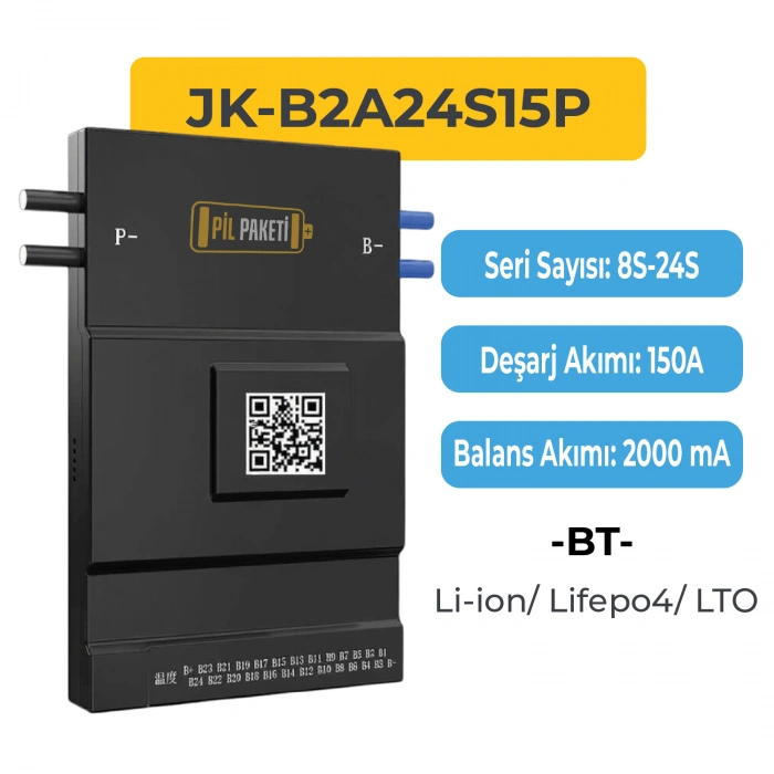 jk smart bms 8s 24s 150a 2a jk b2a24s15p